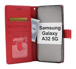 Coverin New Jalusta Lompakkokotelo Samsung Galaxy A32 5G (SM-A326B)
