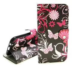 billigamobilskydd.se Kuviolompakko Samsung Galaxy J3 2017 (J330FD)