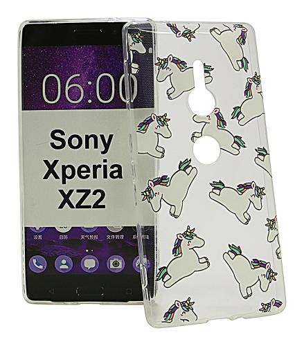 billigamobilskydd.se TPU-Designkotelo Sony Xperia XZ2 (H8266)
