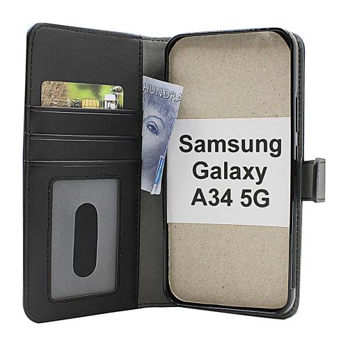 Coverin Skimblocker Magneettikotelo Samsung Galaxy A34 5G