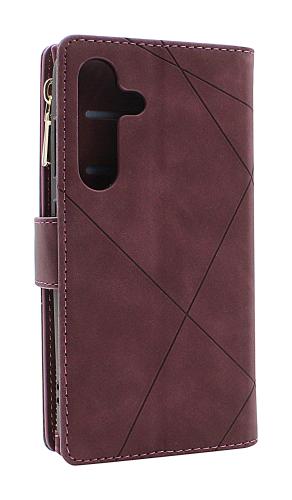 billigamobilskydd.se XL Standcase Luksuskotelo puhelimeen Samsung Galaxy S24 5G (SM-S921B/DS)