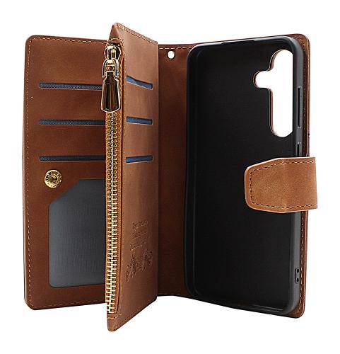 billigamobilskydd.se XL Standcase Luksuskotelo puhelimeen Samsung Galaxy S24 5G (SM-S921B/DS)