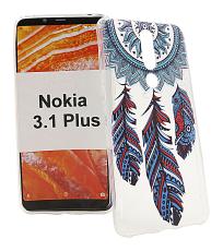 billigamobilskydd.se TPU-Designkotelo Nokia 3.1 Plus