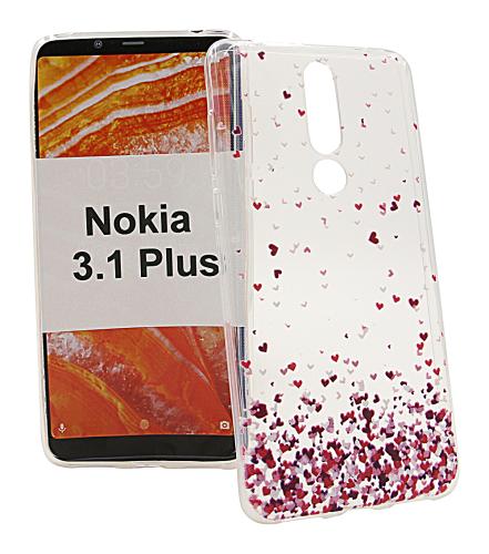 billigamobilskydd.se TPU-Designkotelo Nokia 3.1 Plus
