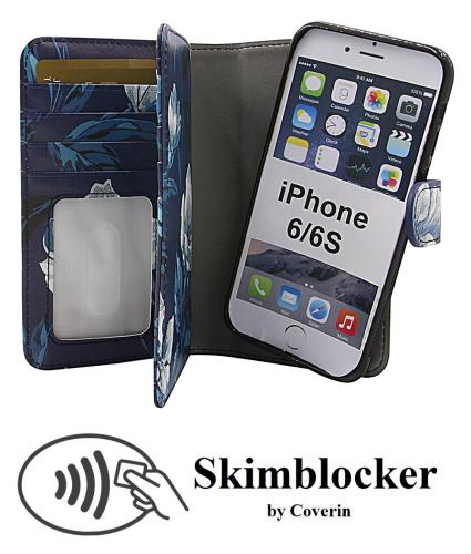 Coverin Skimblocker XL Magnet Designwallet iPhone 6/6s