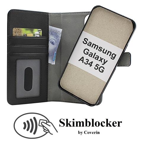 Coverin Skimblocker Magneettikotelo Samsung Galaxy A34 5G