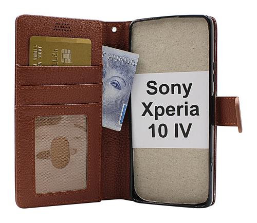 Coverin New Jalusta Lompakkokotelo Sony Xperia 10 IV 5G (XQ-CC54)