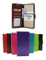 billigamobilskydd.se Crazy Horse Samsung Galaxy A17 Puhelimen Kuoret