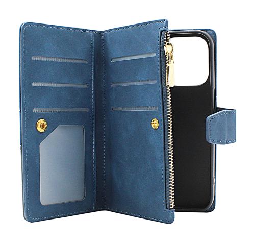 billigamobilskydd.se XL Standcase Luksuskotelo puhelimeen iPhone 14 Pro (6.1)
