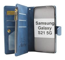 billigamobilskydd.se XL Standcase Luksuskotelo puhelimeen Samsung Galaxy S21 5G (SM-G991B)