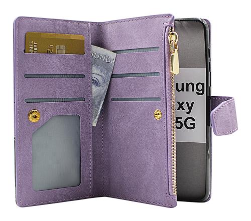 billigamobilskydd.se XL Standcase Luksuskotelo puhelimeen Samsung Galaxy S21 5G (SM-G991B)