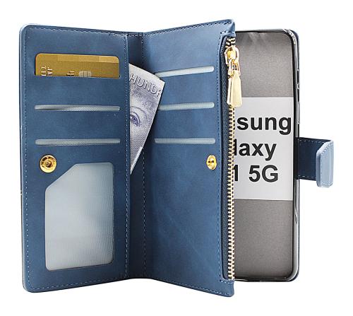 billigamobilskydd.se XL Standcase Luksuskotelo puhelimeen Samsung Galaxy S21 5G (SM-G991B)