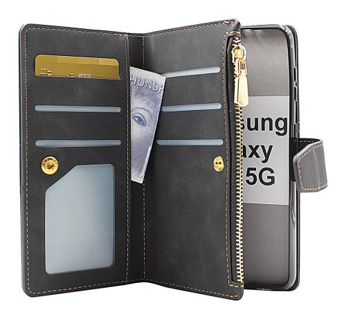 billigamobilskydd.se XL Standcase Luksuskotelo puhelimeen Samsung Galaxy S21 5G (SM-G991B)