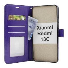 Coverin Crazy Horse Lompakko Xiaomi Redmi 13C