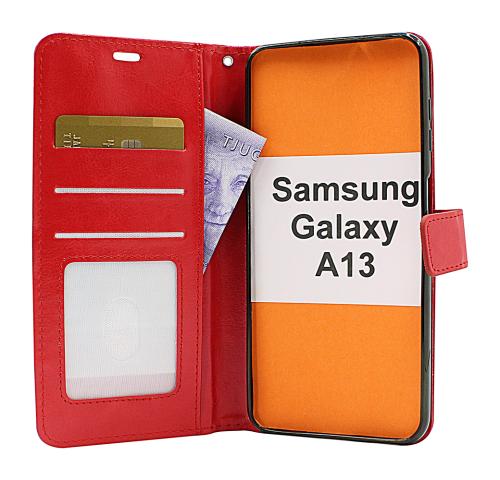 billigamobilskydd.se Crazy Horse Lompakko Samsung Galaxy A13 (A135F/DS)