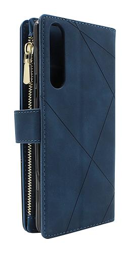 Coverin XL Standcase Luksuskotelo puhelimeen Sony Xperia 1 II (XQ-AT51 / XQ-AT52)