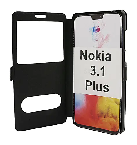 billigamobilskydd.se Flipcase Nokia 3.1 Plus