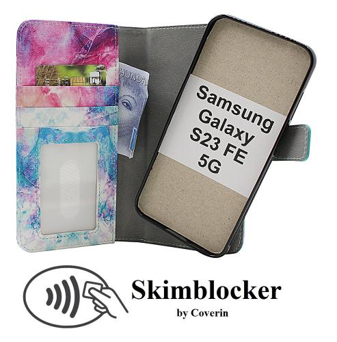 Coverin Skimblocker Design Magneettilompakko Samsung Galaxy S23 FE 5G