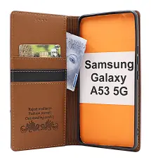 billigamobilskydd.se Samsung Galaxy A53 5G Premium Lompakkokotelo Slim