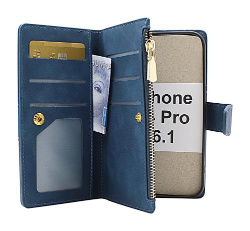 billigamobilskydd.se XL Standcase Luksuskotelo puhelimeen iPhone 14 Pro (6.1)