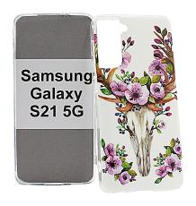 billigamobilskydd.se TPU-Designkotelo Samsung Galaxy S21 5G (G991B)