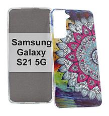 billigamobilskydd.se TPU-Designkotelo Samsung Galaxy S21 5G (G991B)