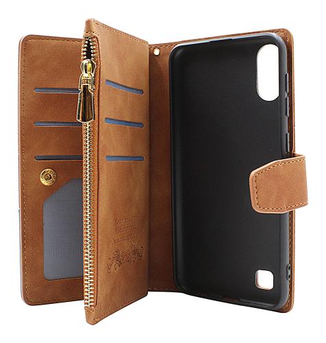 billigamobilskydd.se XL Standcase Luksuskotelo puhelimeen Samsung Galaxy A10 (A105F/DS)