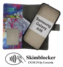 Coverin Skimblocker Samsung Galaxy A56 Magneetti Puhelimen Kuoret Design