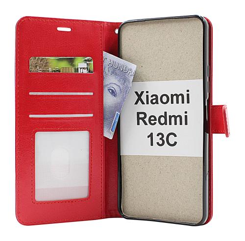 billigamobilskydd.se Crazy Horse Lompakko Xiaomi Redmi 13C