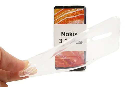 billigamobilskydd.se Ultra Thin TPU Kotelo Nokia 3.1 Plus
