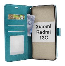 billigamobilskydd.se Crazy Horse Lompakko Xiaomi Redmi 13C