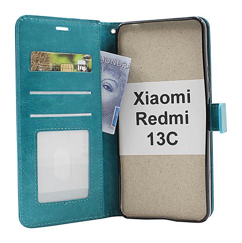 billigamobilskydd.se Crazy Horse Lompakko Xiaomi Redmi 13C