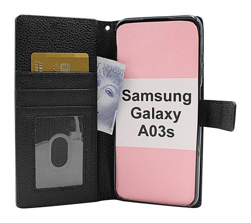 billigamobilskydd.se New Jalusta Lompakkokotelo Samsung Galaxy A03s (SM-A037G)