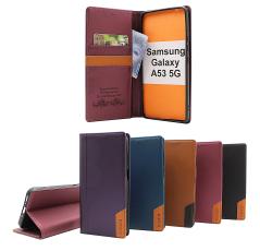 billigamobilskydd.se Samsung Galaxy A53 5G Premium Lompakkokotelo Slim