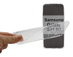 billigamobilskydd.se Ultra Thin TPU Kotelo Samsung Galaxy S21 5G (G991B)