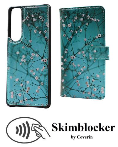 Coverin Skimblocker Design Magneettilompakko Sony Xperia 1 III (XQ-BC52)