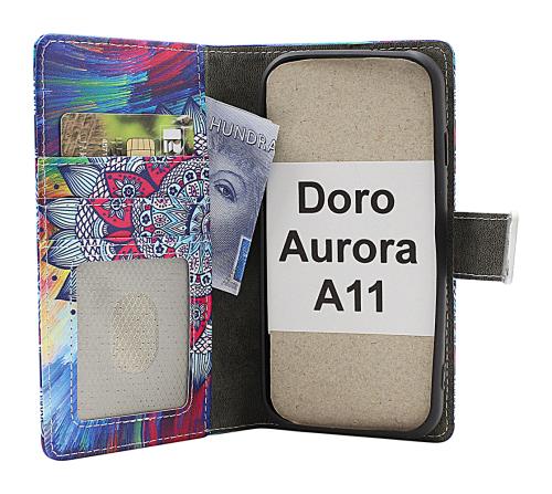 Coverin Skimblocker Doro Aurora A11 Magneetti Puhelimen Kuoret Design