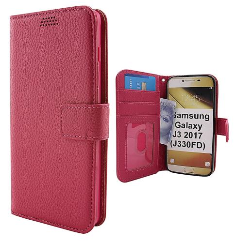 Coverin New Jalusta Lompakkokotelo Samsung Galaxy J3 2017 (J330FD)