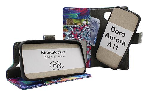 Coverin Skimblocker Doro Aurora A11 Magneetti Puhelimen Kuoret Design