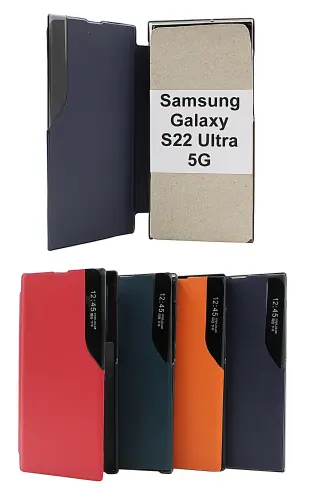 billigamobilskydd.se Smart Flip Cover Samsung Galaxy S22 Ultra 5G (S908B/DS)