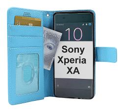 billigamobilskydd.se New Jalusta Lompakkokotelo Sony Xperia XA (F3111)