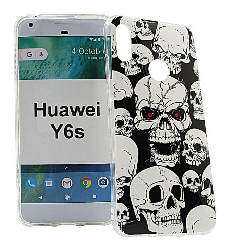 billigamobilskydd.se TPU-Designkotelo Huawei Y6s