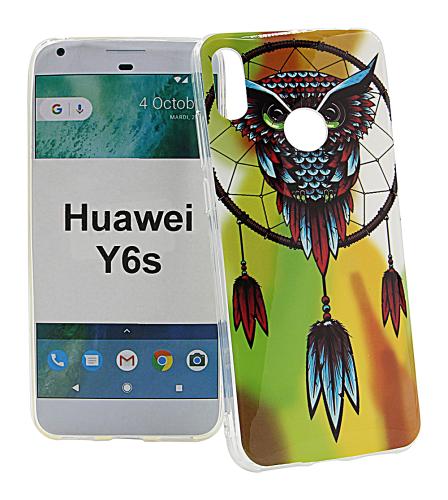 billigamobilskydd.se TPU-Designkotelo Huawei Y6s