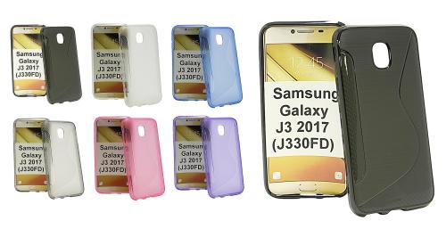 billigamobilskydd.se S-Line TPU-muovikotelo Samsung Galaxy J3 2017 (J330FD)