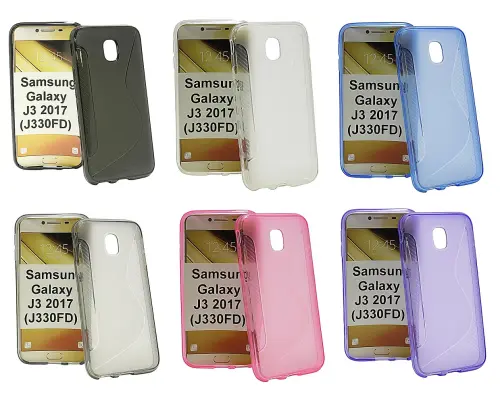 billigamobilskydd.se S-Line TPU-muovikotelo Samsung Galaxy J3 2017 (J330FD)