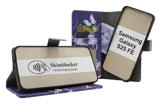 Coverin Skimblocker Samsung Galaxy S25 FE Magneetti Puhelimen Kuoret Design