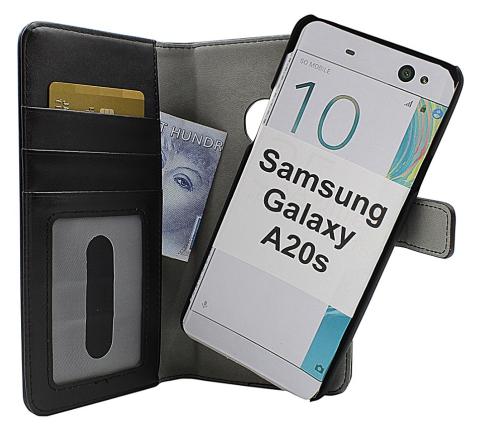 Coverin Skimblocker Magneettikotelo Samsung Galaxy A20s (A207F/DS)