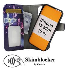 Coverin Skimblocker Design Magneettilompakko iPhone 13 Mini (5.4)