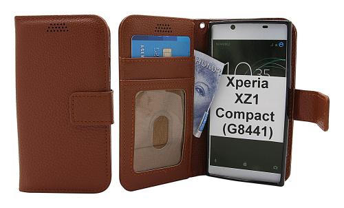 Coverin New Jalusta Lompakkokotelo Sony Xperia XZ1 Compact (G8441)