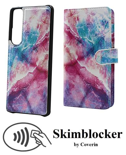 Coverin Skimblocker XL Magnet Designwallet Sony Xperia 1 III (XQ-BC52)